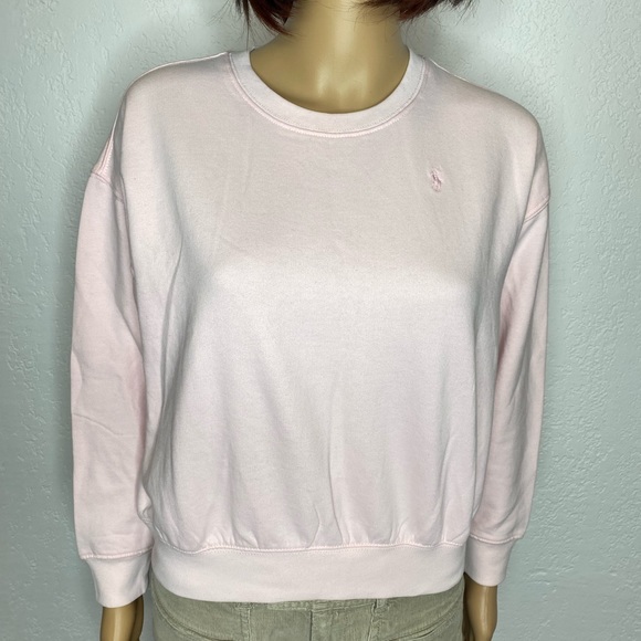 🆕 Polo Ralph Lauren Girls Ballet I Polo fleece  Sweatshirt Size L 12-14 - Picture 3 of 13